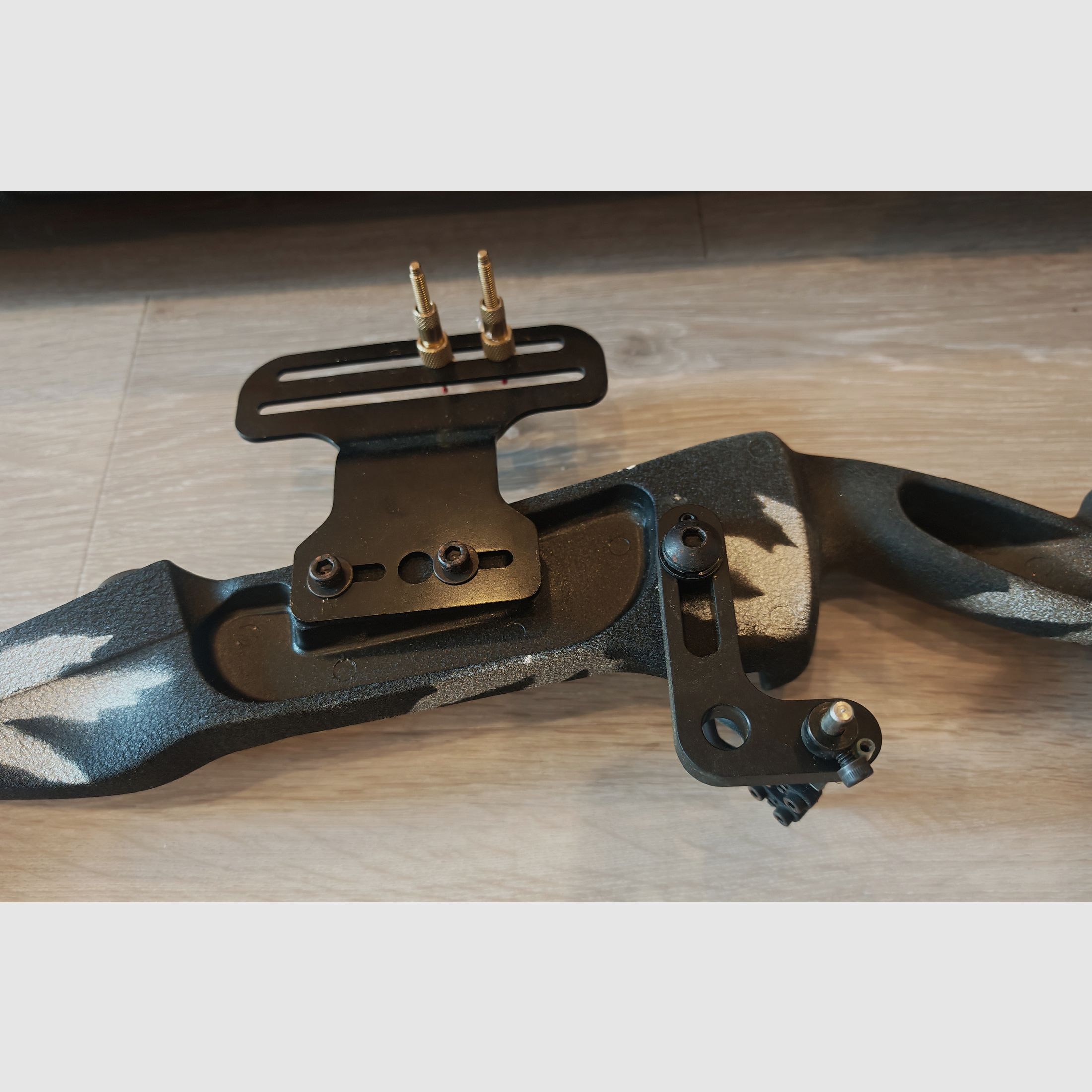 Arc à poulies, 11 flèches, longueur de tirage 28