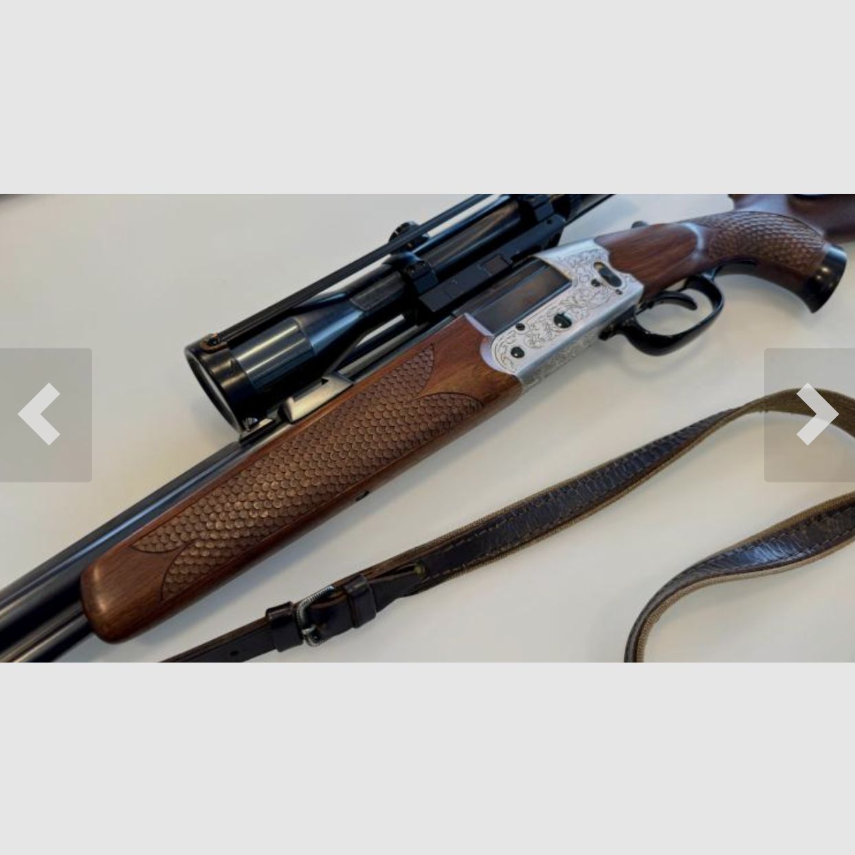 Bockbüchsflinte HEYM 22 (Kaliber 16/70 und 5,6x50 R Mag) + Swarovski Habicht 1,5-5x42 Optik