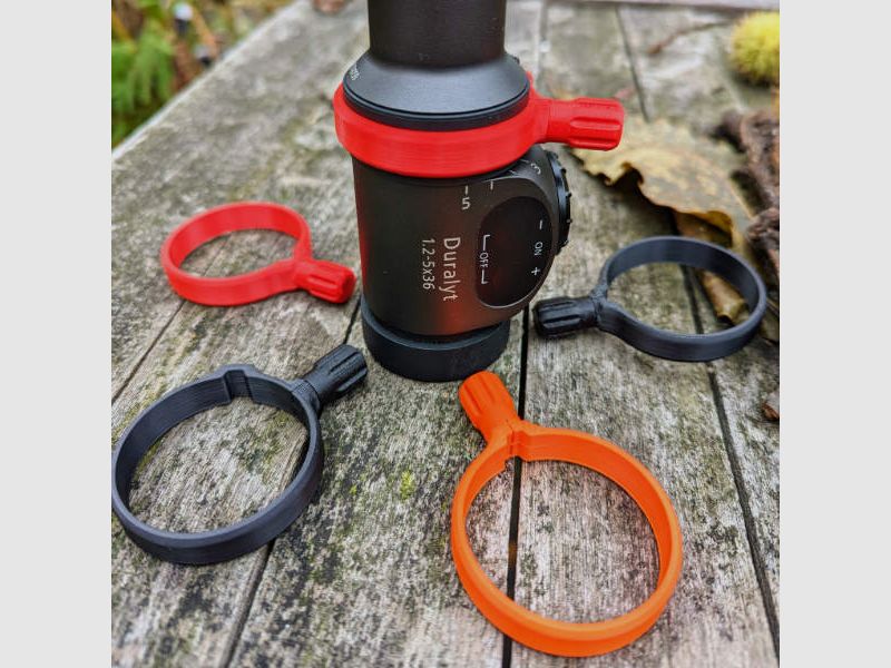For Zeiss Duralyt: Quick adjustment lever for magnification setting