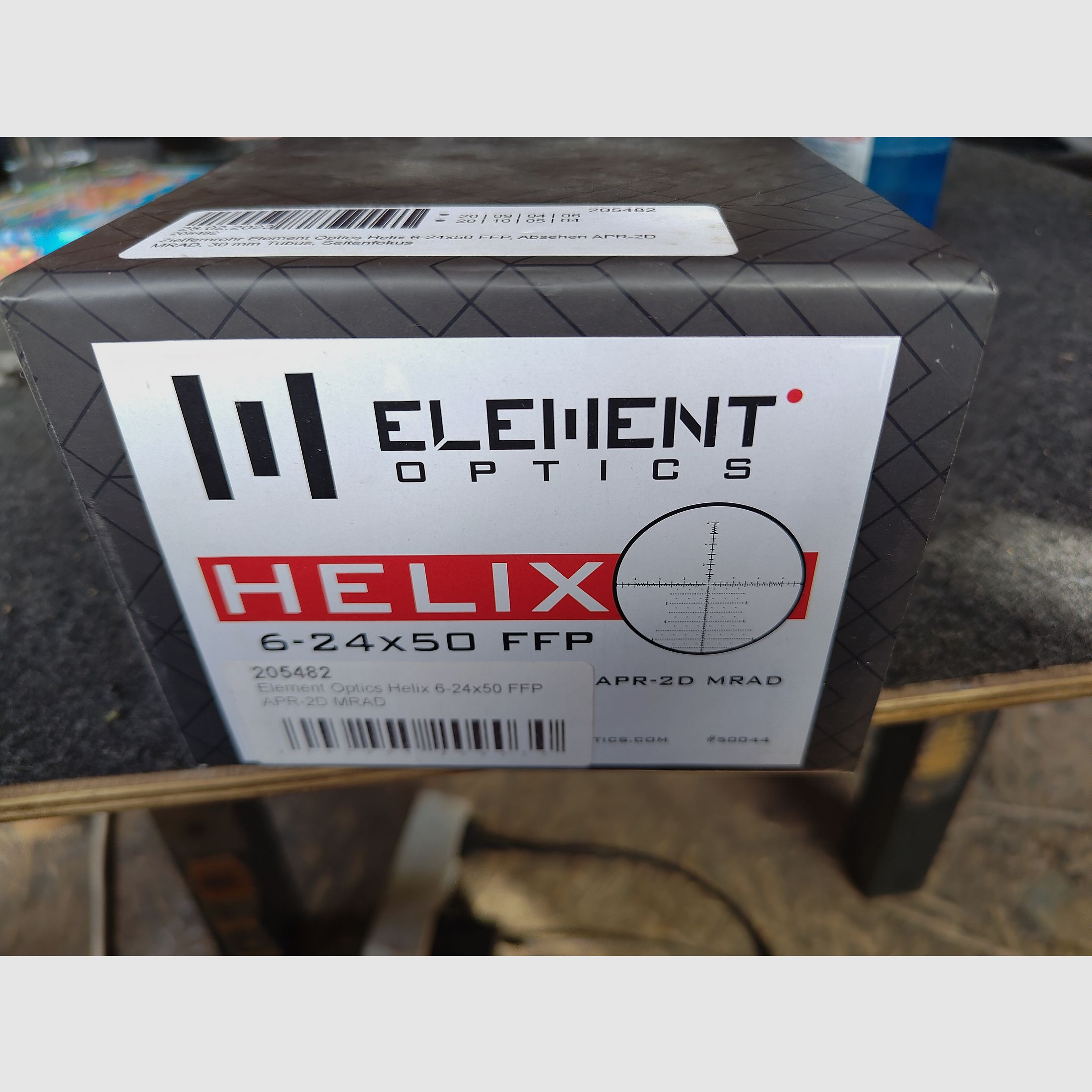 Scope jak nowy Element Optics 6-24x50 FFP MRad APR-2D