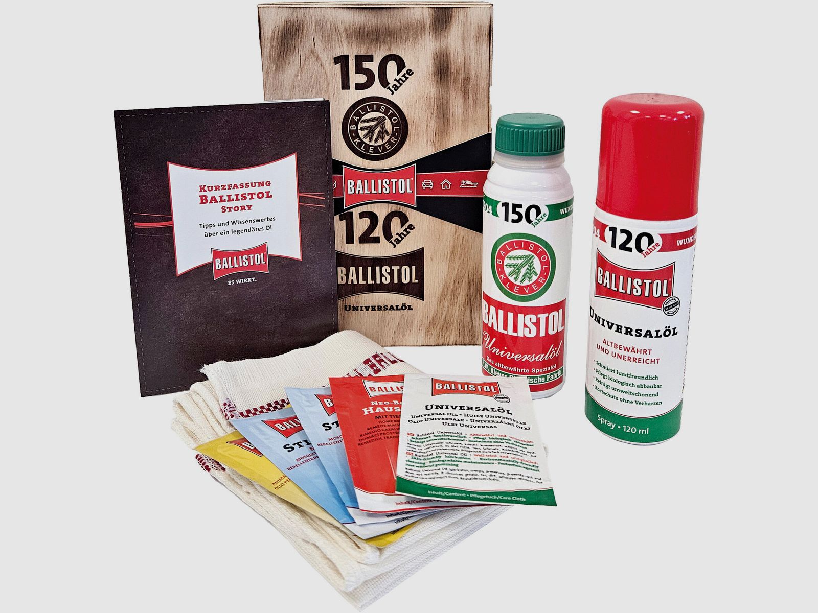 Ballistol Universal Oil Set in Anniversary Box