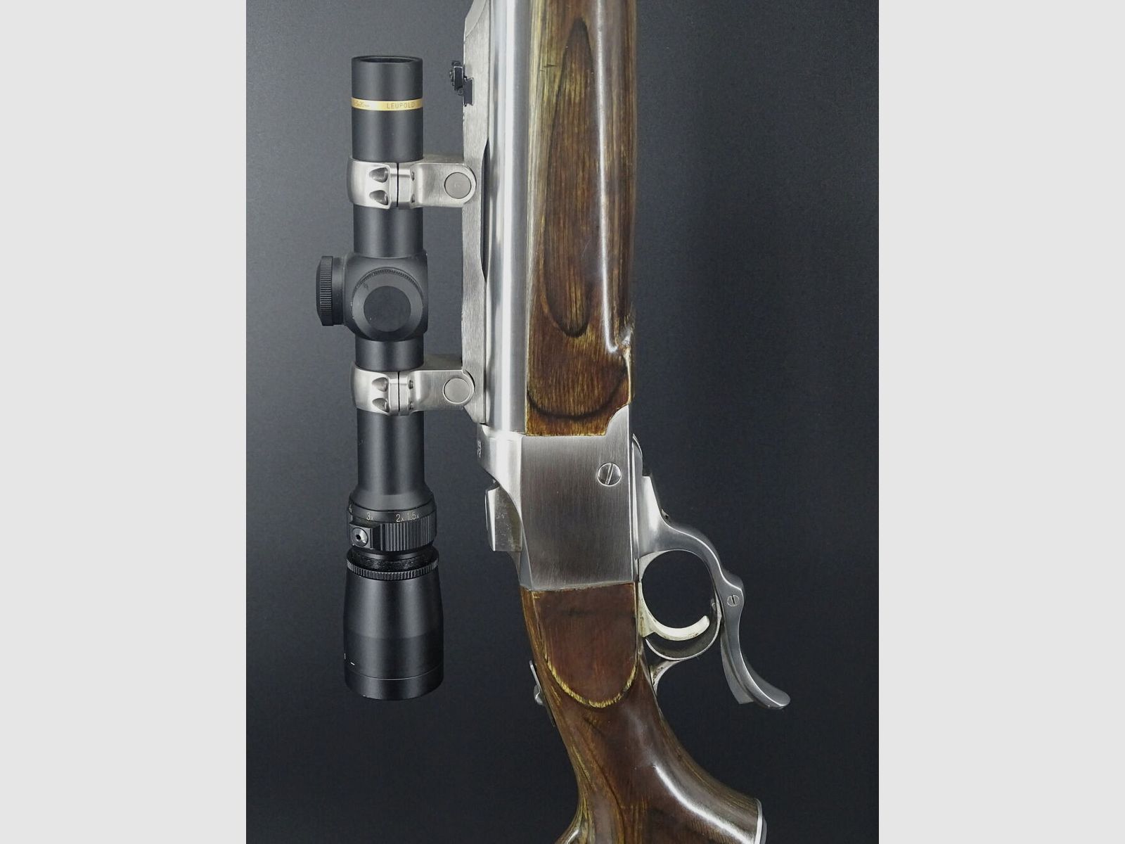 Ruger No1 mit Leupold ZF Kaliber .458 Lott Männergewehr No1 Bj 2007 Stainless