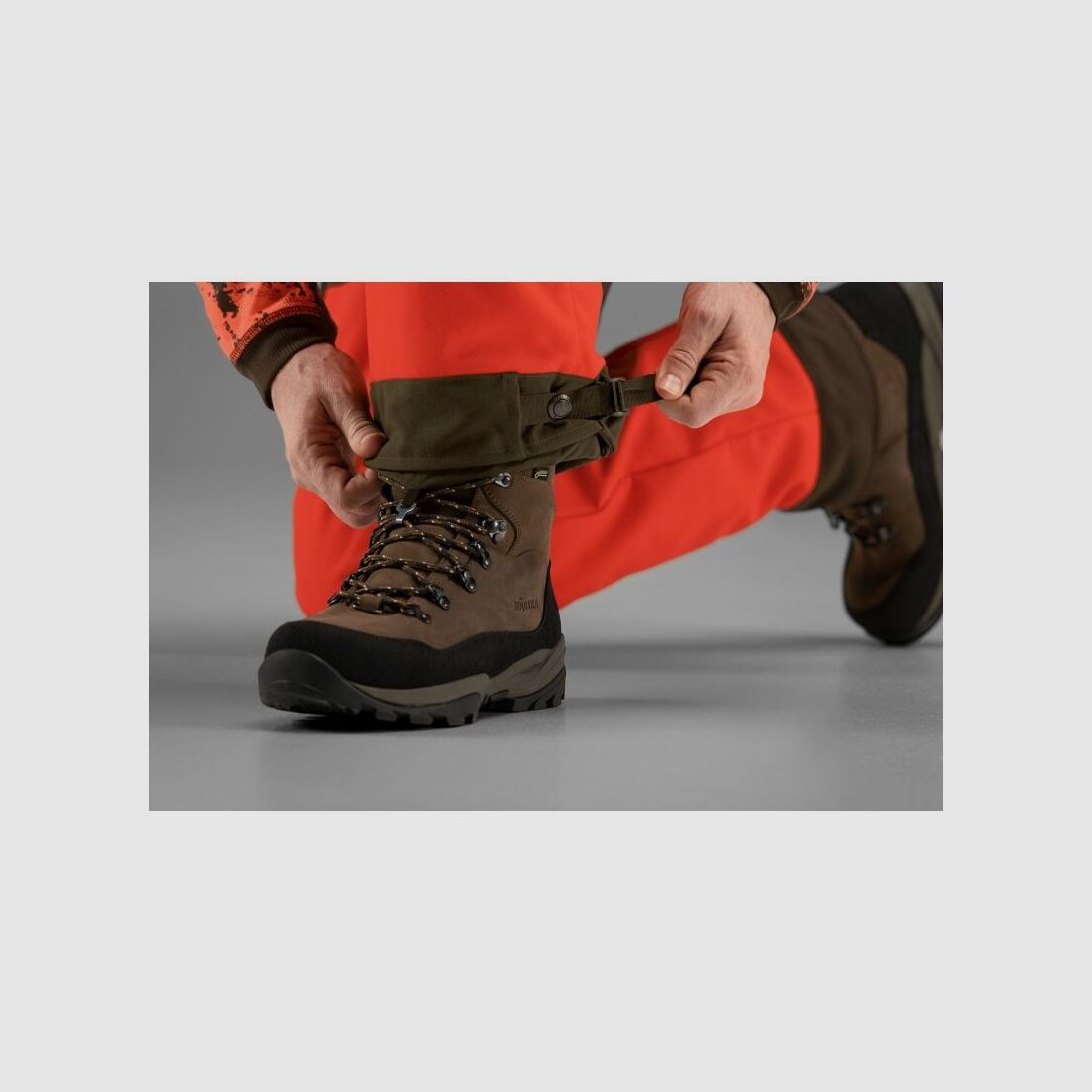 Härkila Herren Hose Wildboar Pro Orange blaze/Willow green