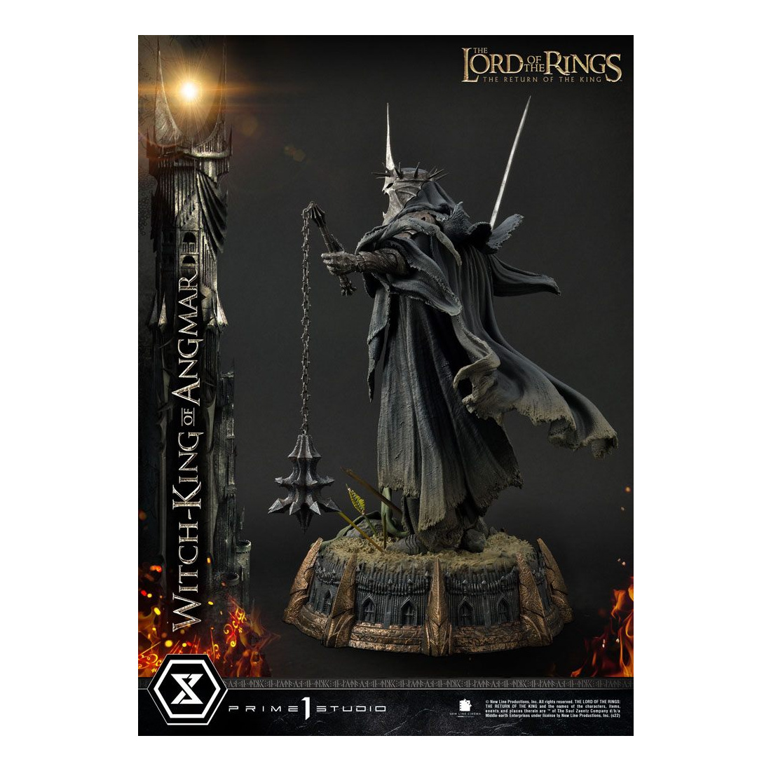 Herr der Ringe Statue 1/4 The Witch King of Angmar 70 cm | 43055