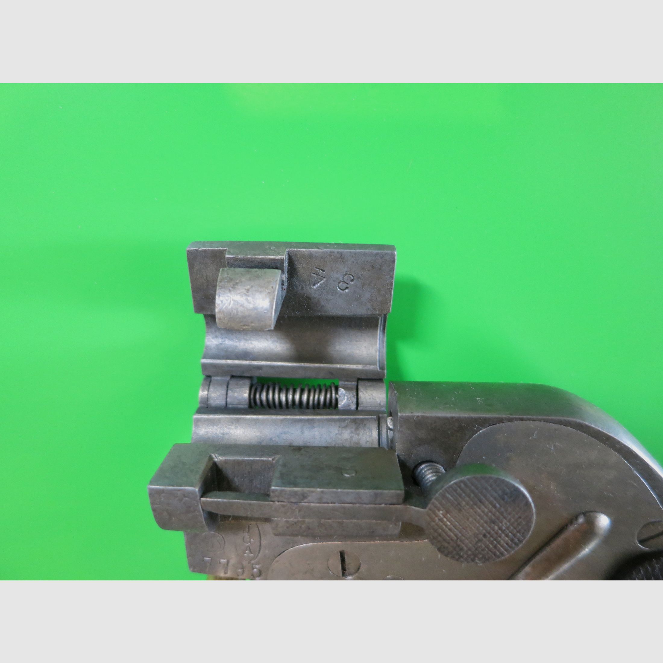 Signaalpistool; Looploze Vliegende Lichtenpistool JGA (Anschütz) Systeem Eisfeld, Kal. 11 mm Specialpatroon #81-