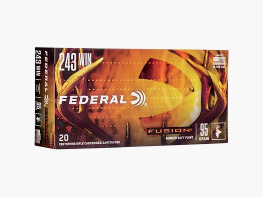 .243 Win Federal Fusion Soft Point 95gr/6,2g (F243FS1)