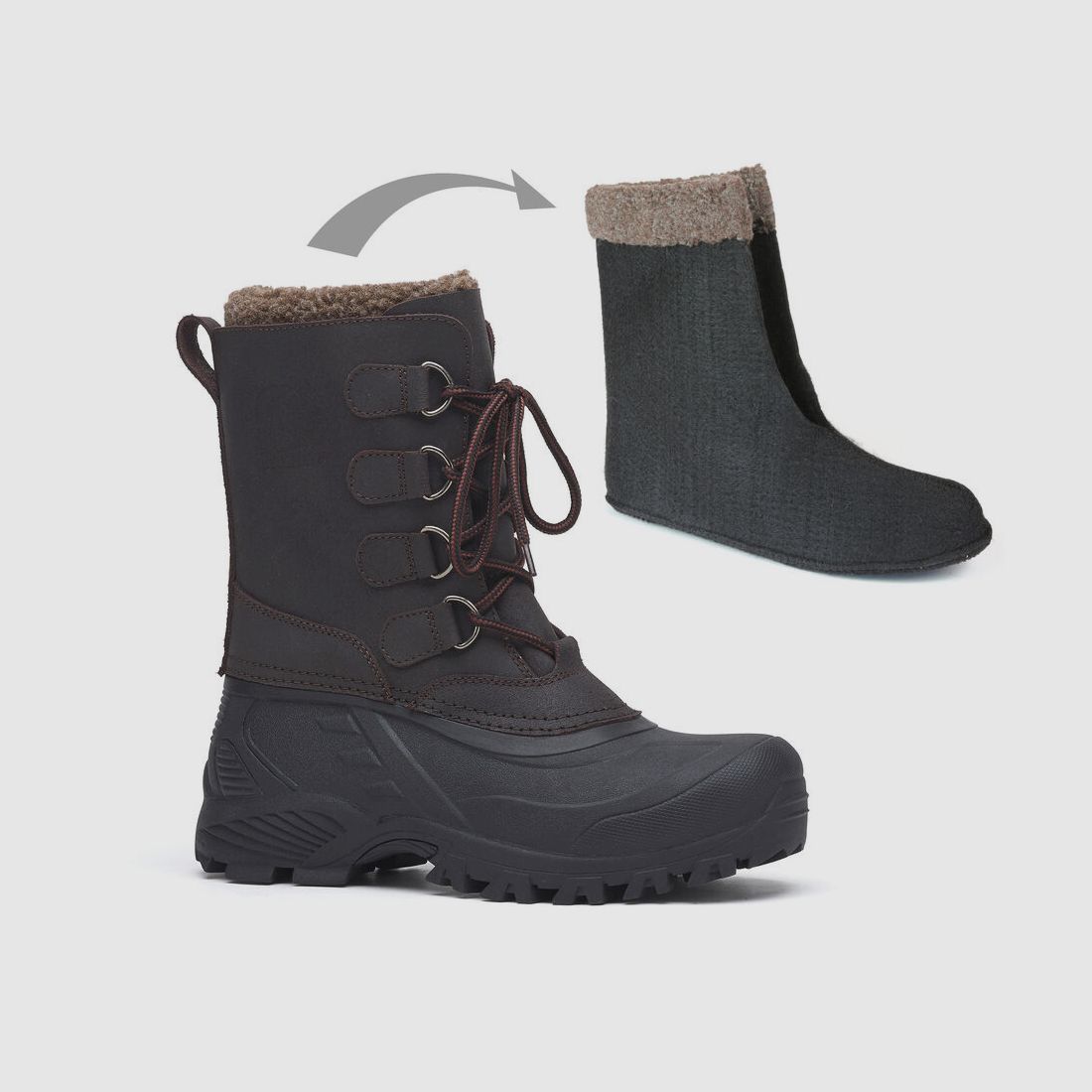 Rouchette Stiefel Hudson