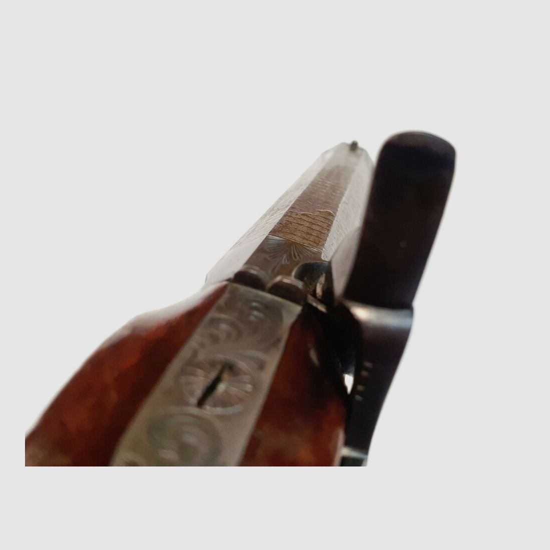 Pistola a percussione sconosciuta Liège, pistola da tiro - .62 polvere nera