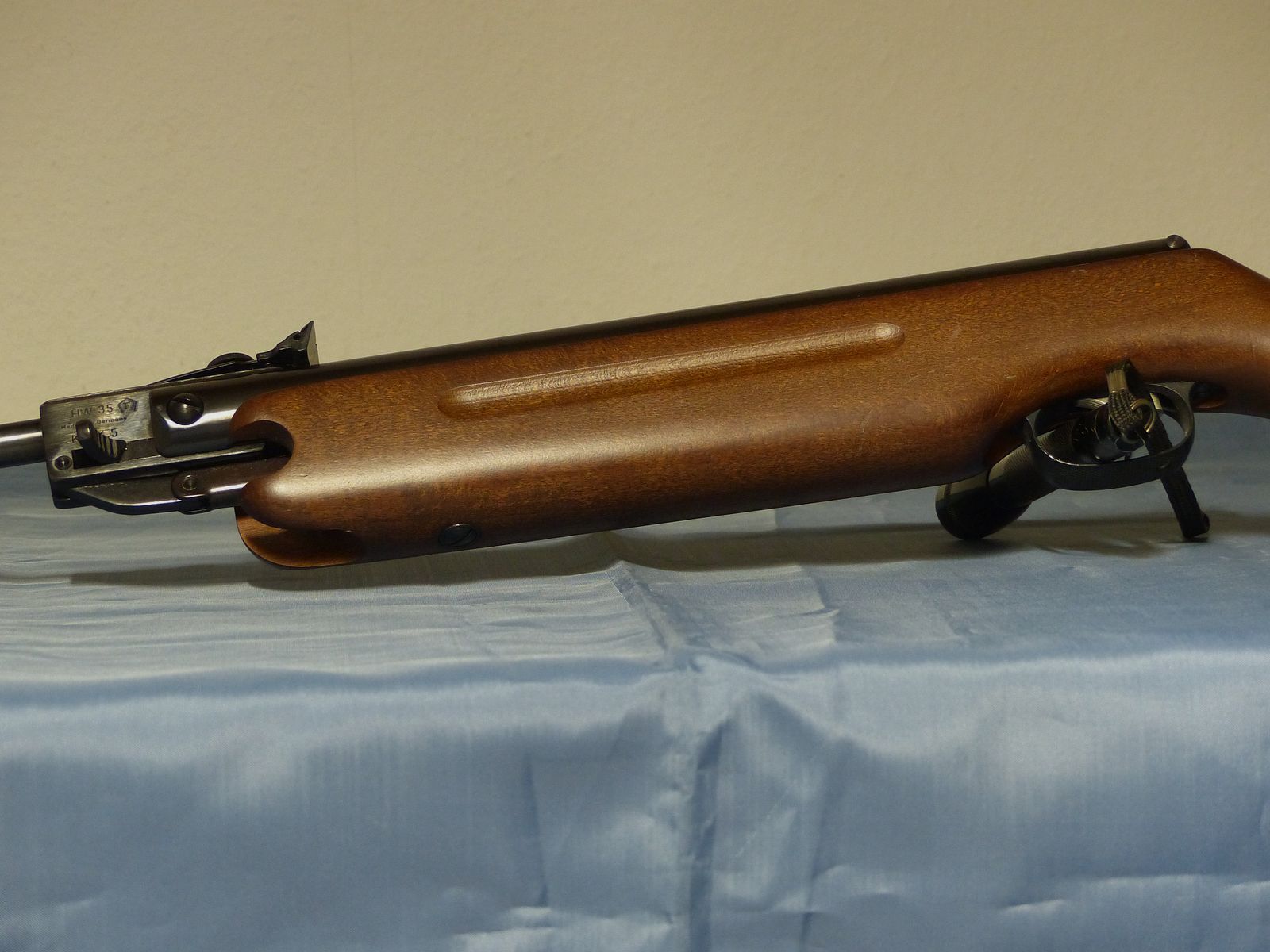 Persluchtgeweer luchtgeweer Weihrauch Mod. HW 35 met F en beveiliging vintage