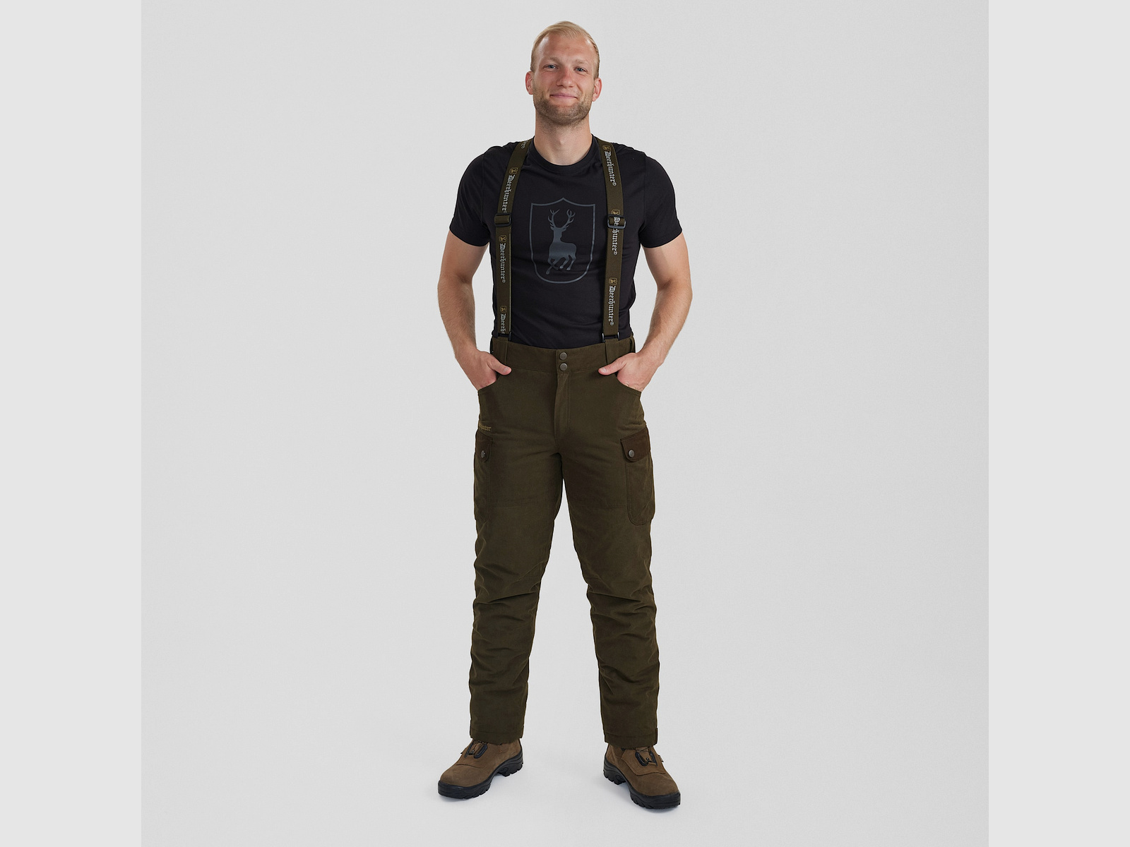 Deerhunter Eagle Winter Trousers Male Tarmac Green 48