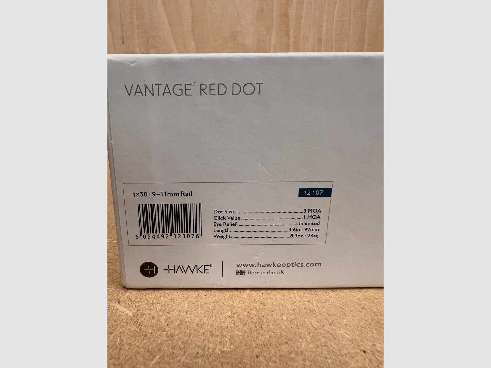 Hawke Red Dot 1x30, 9-11mm Schiene