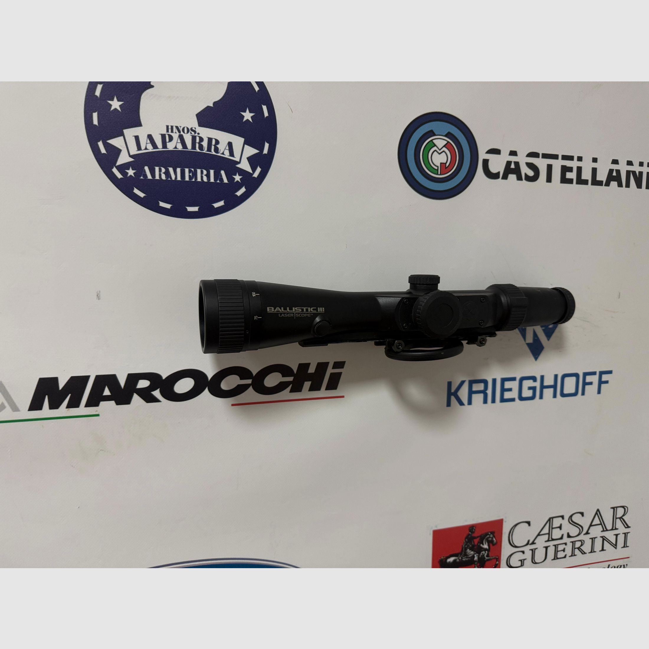 Usato Burris Ballistic 3 LaserScope 4-16x50 con montature Picatinny, immagine 2 di 3