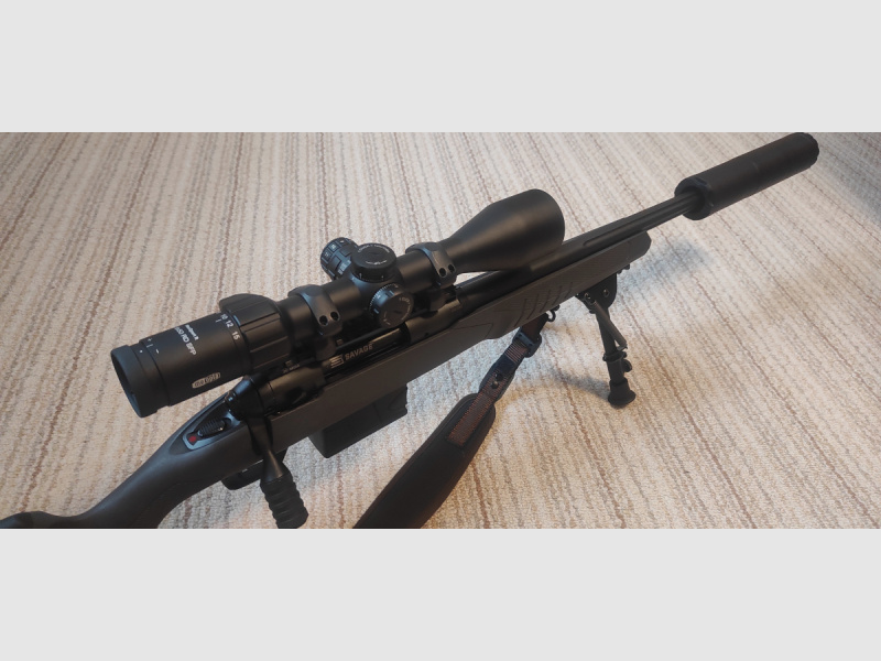 Komplettpaket Savage 110 Tactical Hunter .308 Win 18" Heavy-Barrel