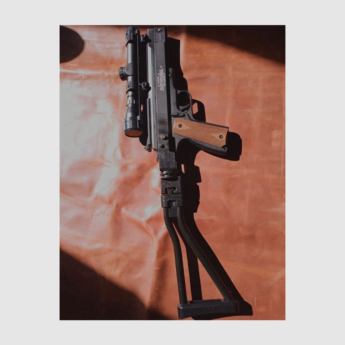 Sammlungsauflösung: Pistole Weihrauch HW45 mit Zielfernrohr und Anschlagsschaft (Kaliber 4,5 mm auch bekannt als .177) / das Gesamtpaket "Operation-Airborne" 
