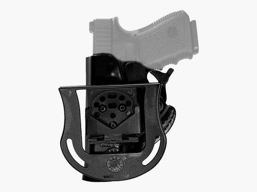 Paddelholster mit VEGA PULL SIDE System Caracal F,H&K USP,Walther P99Q/PPQ M2 Schwarz Linkshänder