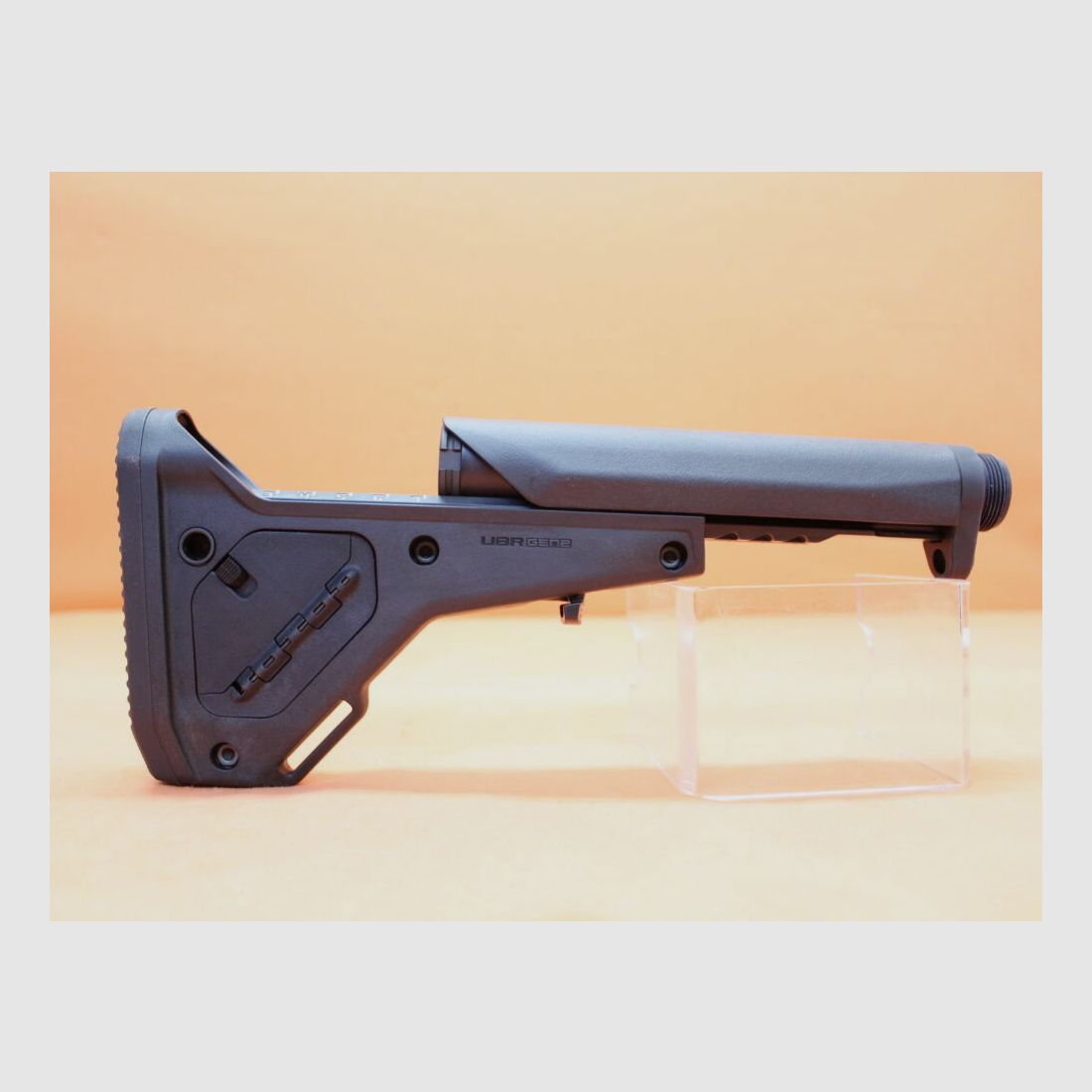 Magpul AR-15: Buttstock Magpul UBR 2.0 (MAG482-BLK) Utility/Battle Rifle Stock Polymer Black