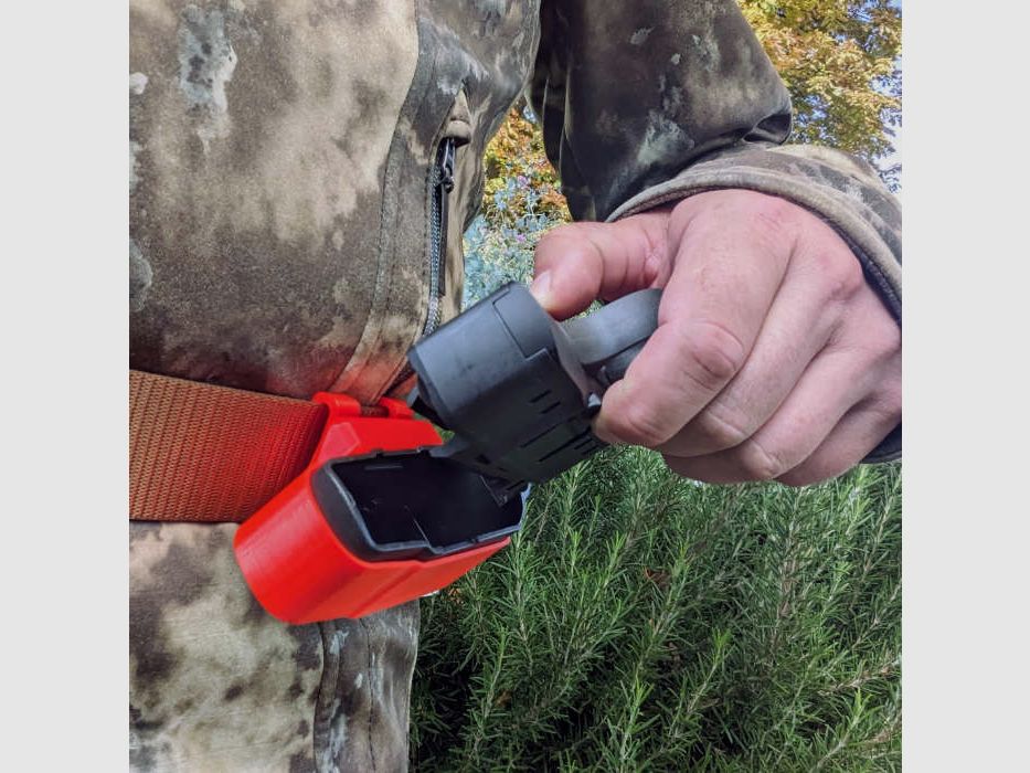 Für Blaser R8 Magazin: Gürtelhalter