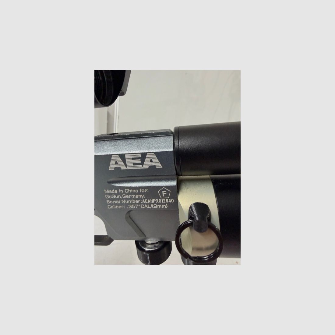 AEA Airgun HP Max MK I. Cal. 3,57.  9mm. Ware neuwertig 