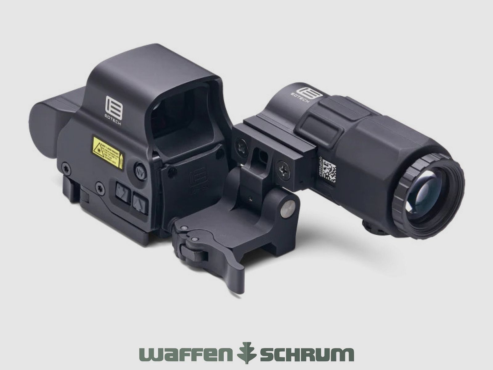 Eotech HHS V EXPS3 -4 + G45 Holosight + Magnifier SET, schwarz (Holosight mit Abs. -4)