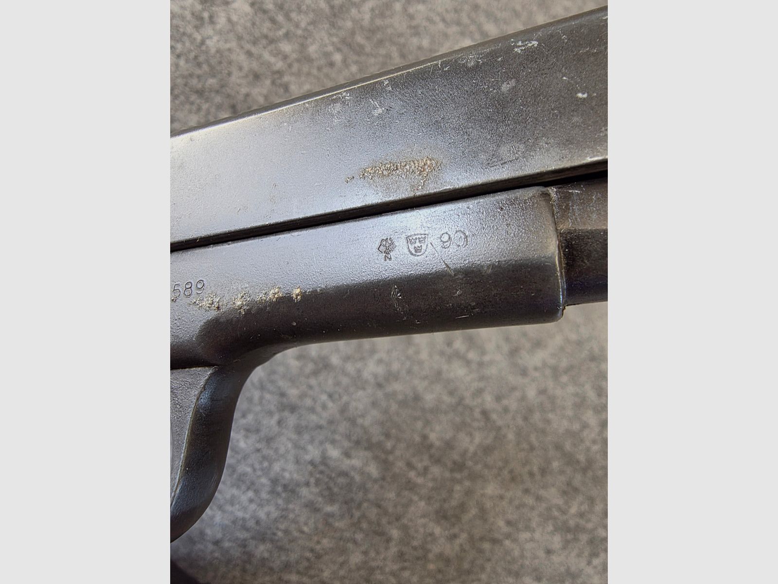 PTB 437 Pistolet d'alarme Cuno Melcher ME Général 800 en Cal. 8mm K