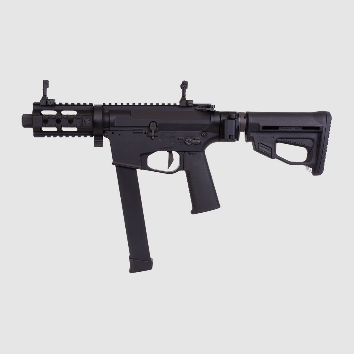 Ares M4 45 Pistol - X Class Schwarz 6mm - Airsoft S-AEG | B-Ware