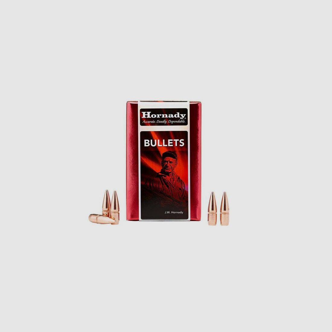 Hornady Geschoss 30 Cal .308 150gr FMJ-BT (2100)