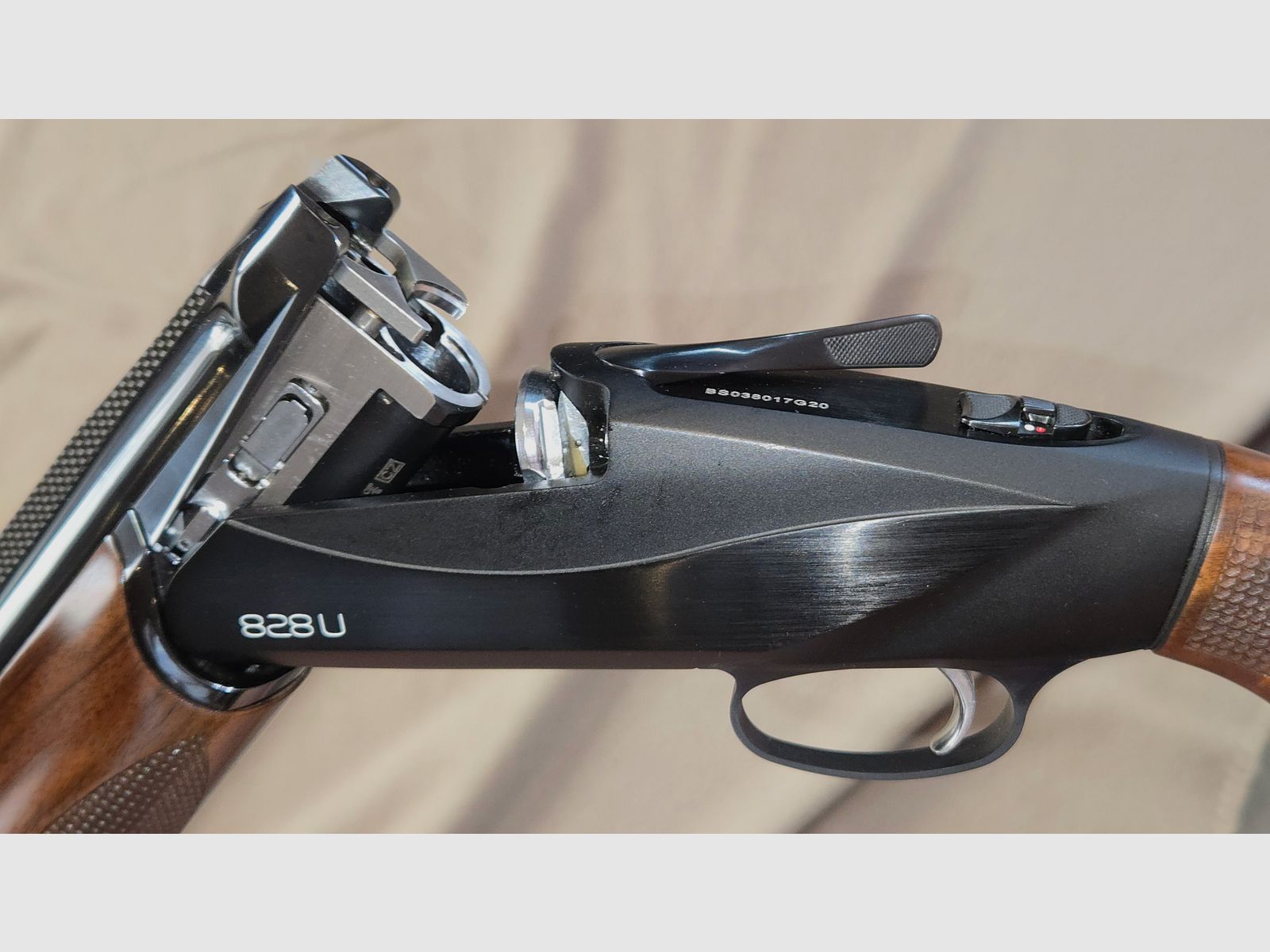 Benelli Bockdoppelflinte 828 U Black, als nieuw