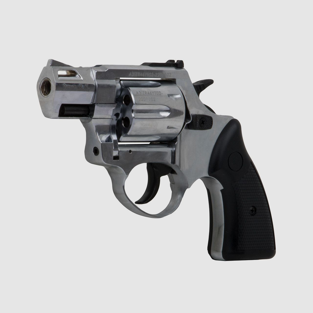 Schreckschuss Revolver Zoraki R2 Chrom 2 Zoll PTB 1083 Kaliber 9 mm R.K. (P18)