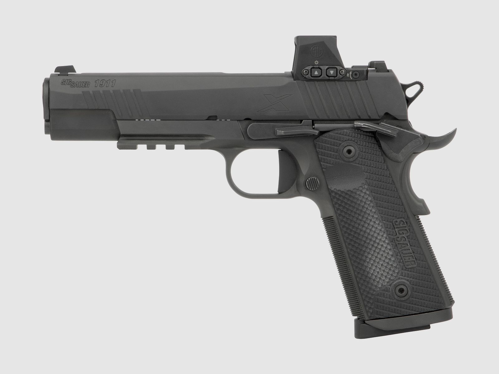 SIG SAUER 1911-X inkl. ROMEO-X Compact Schwarz .45 ACP - Selbstladepistole