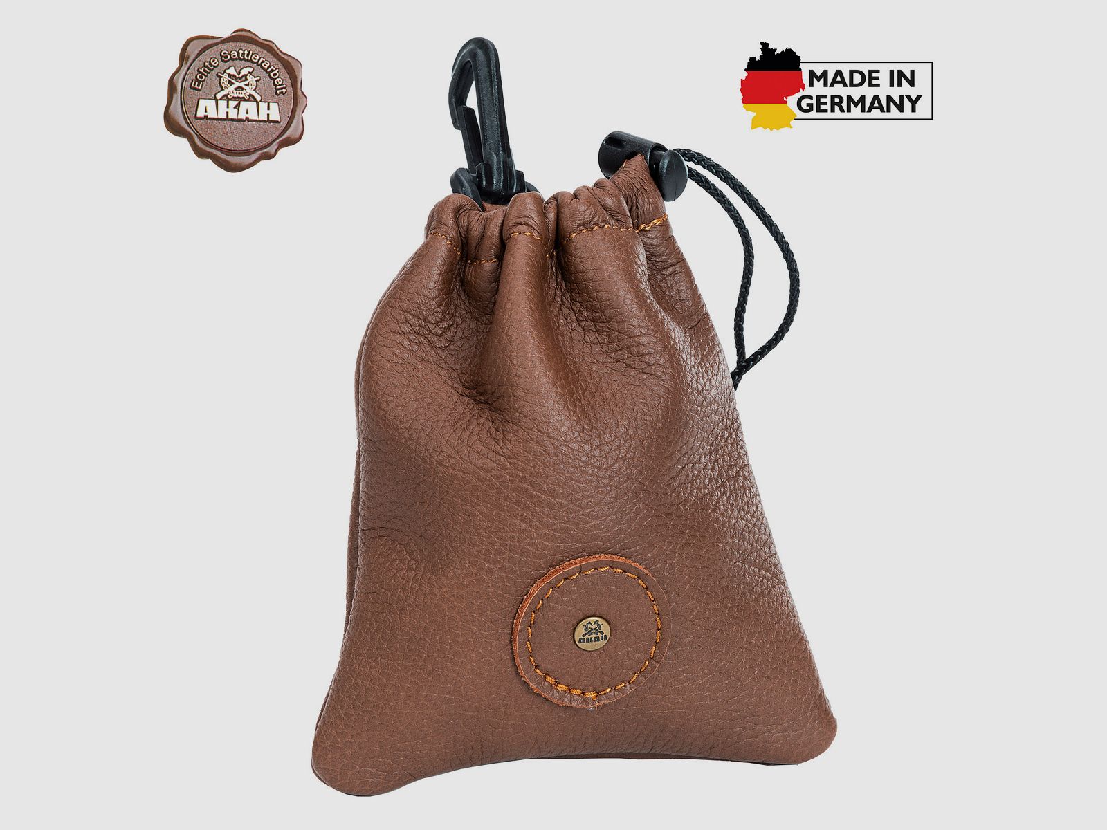 AKAH Leckerli Beutel aus Elchleder