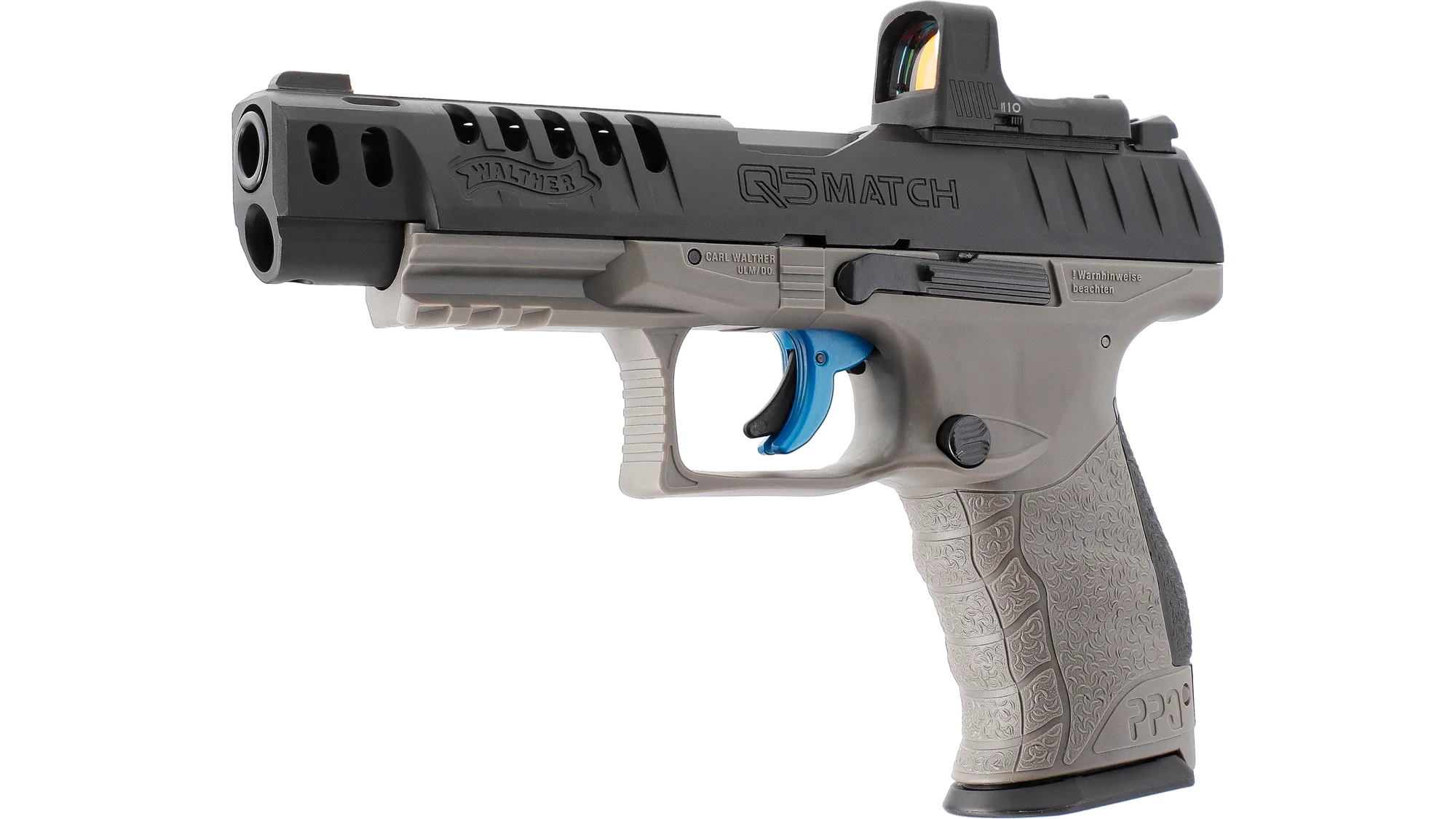 Walther Q5 Match 5″ Combo Set Tungsten-Grijs, 21 Schoten, afbeelding 2 van 2