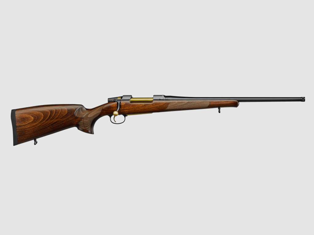 CZ 557 75 jaar CZ Editie Goud Geplateerd - Kal. .308 Win, afbeelding 3 van 3