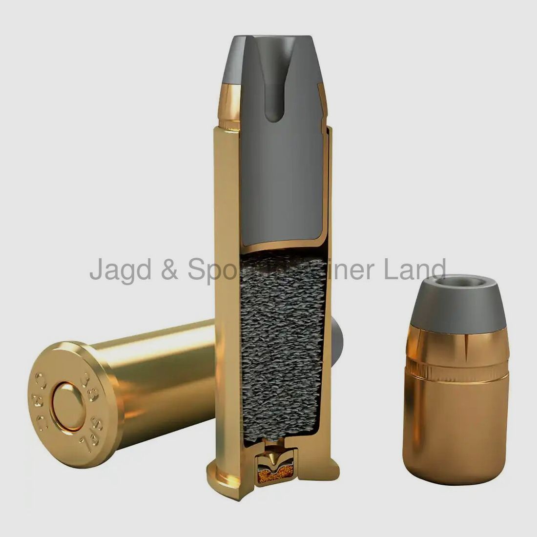 Magtech SJHP, 158grs - Teilmantel-Hohlspitz / Flachkopf -