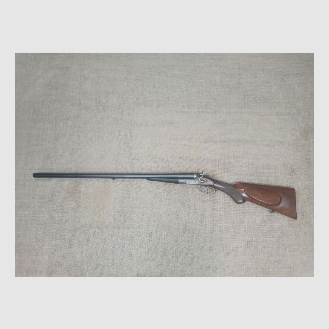 Belgian double-barreled shotgun