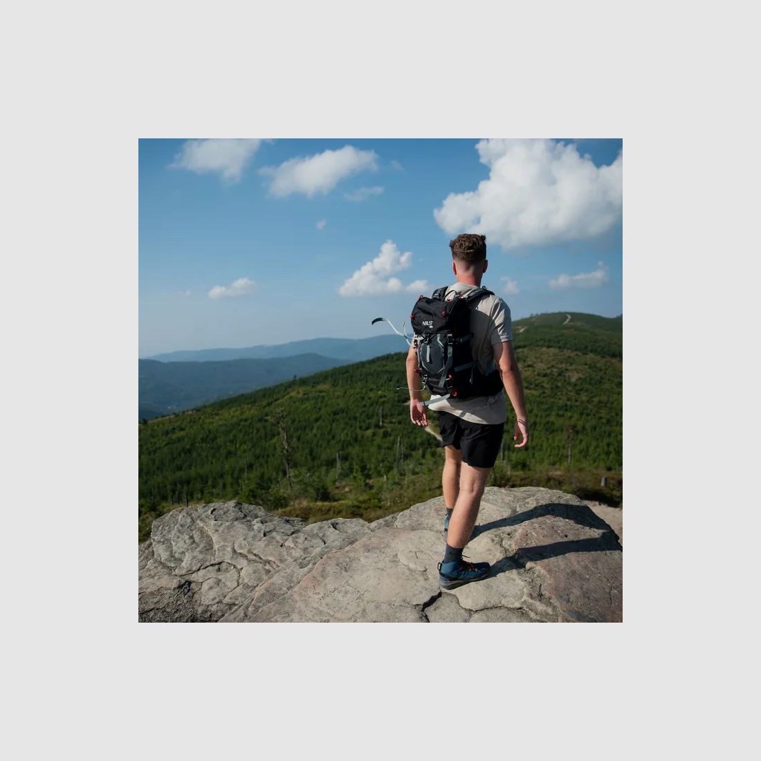 NC1993 Backpack Northlake 30L+10L in Black