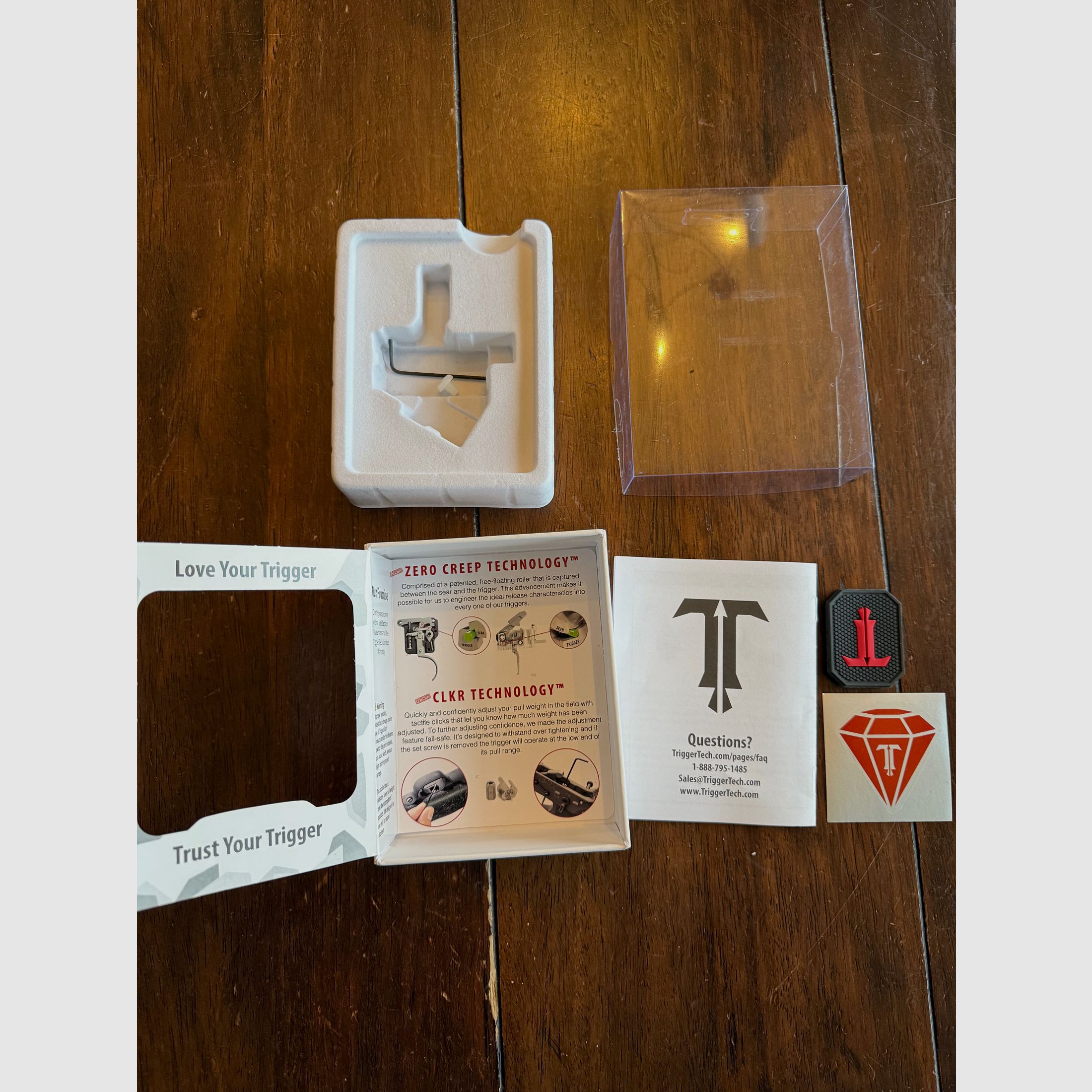 TRIGGERTECH Black Diamond Single Stage AR 10 Match Abzug 1.5 TO 4.0 LBS Für Oberland, Hänel, Schmeisser, AR 15, AR 10