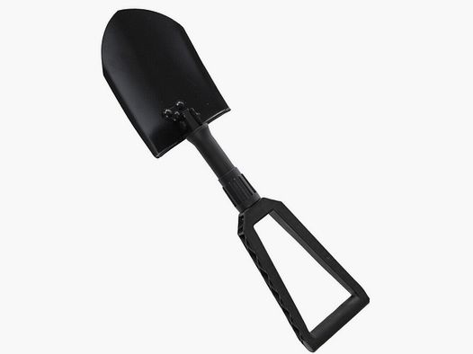 US shovel with foldable handle and transport case