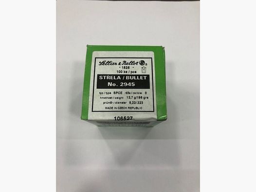 SELLIER &B PALLE CAL8MM GR 196 SPCE