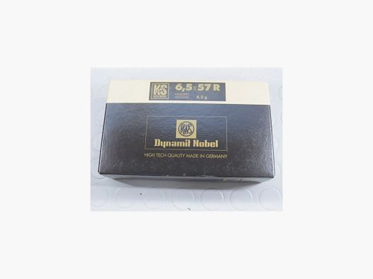 RWS CARTRIDGES 6.5X57R GR127