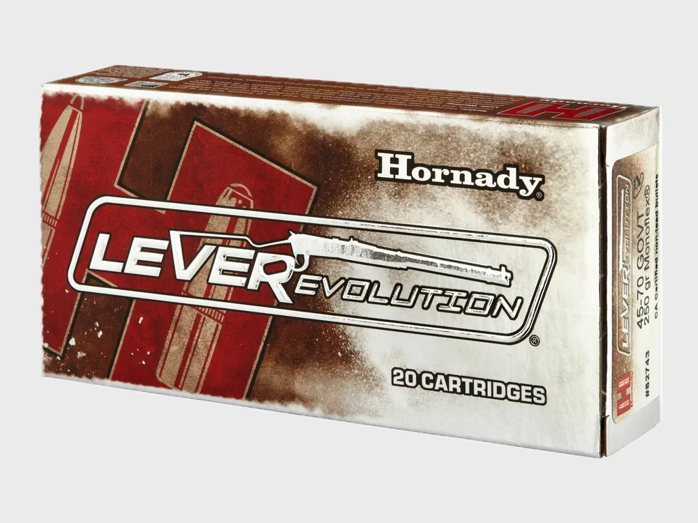 Munition Hornady .45/70 Gov. MonoFlex bleifrei 250grs. / 20 Stk., Bild 1 von 2