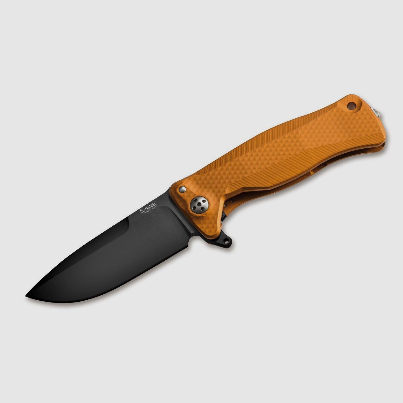 Coltello a serramanico SR22 Alluminio Arancione Nero