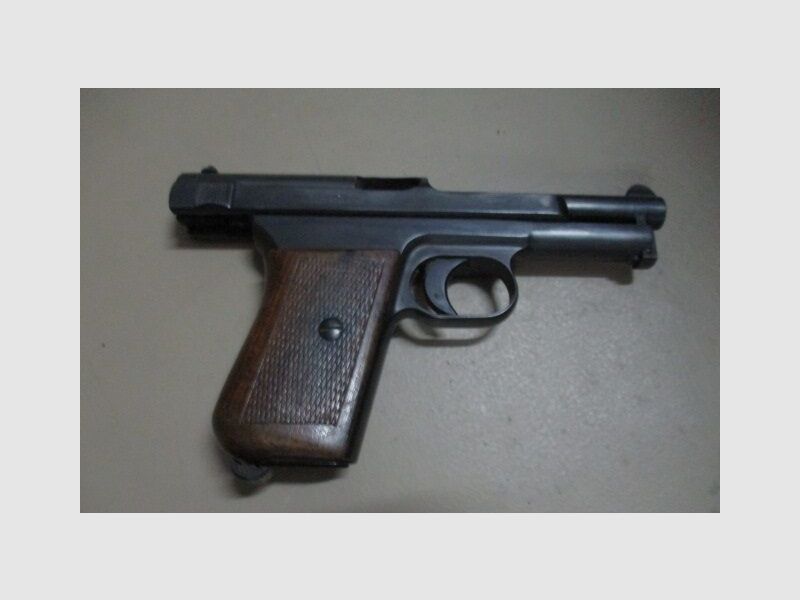 Mauser pistol M1910/14/34 7.65mm Browning without magazine and proof test