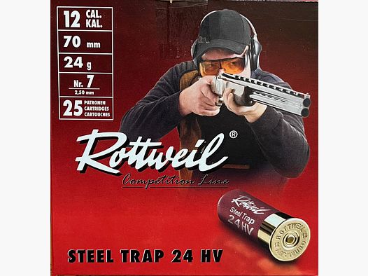 Rottweil Steel Trap 24HV 12/70 24g - 250 Schuss