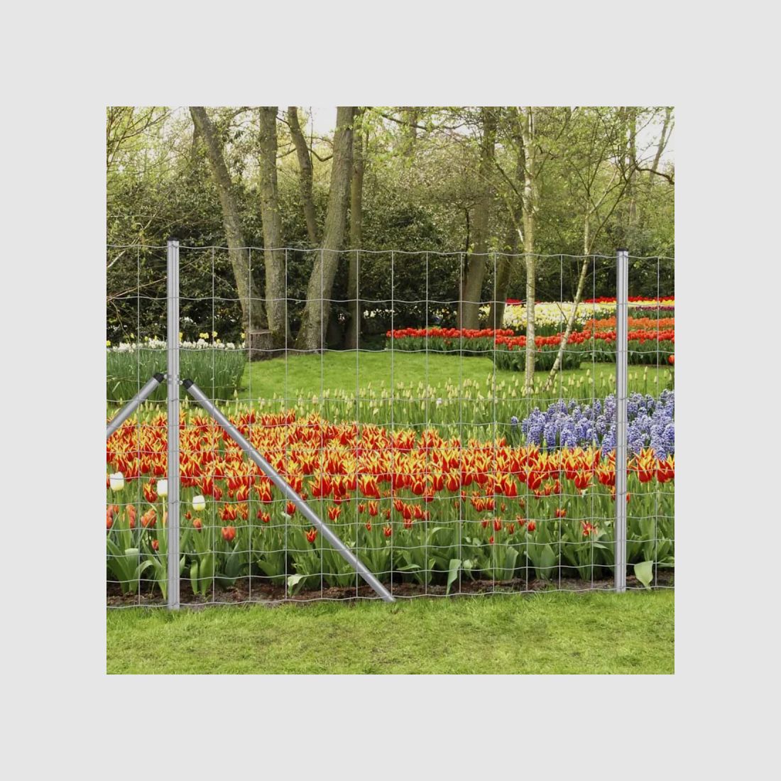 Heavy Galvanized Rempart Fence 1.4m x 50m - Progressive Mesh 15cm, image 1 of 4