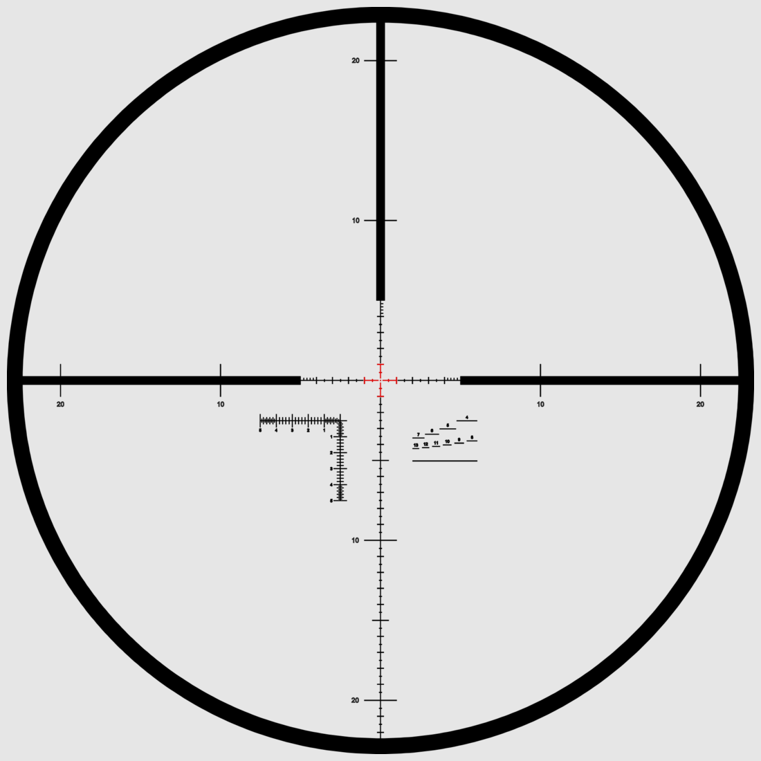 KAHLES K318i 3,5-18x50 kruis MSR/Ki