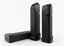 GLOCK HighCap-Magazine mit Zubringer schwarz