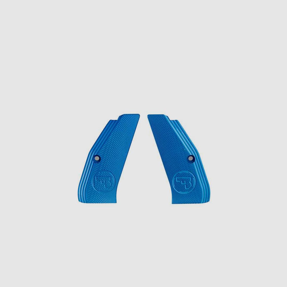 Griffschalen Alu blue SP01 kurz mit Jetfunnel