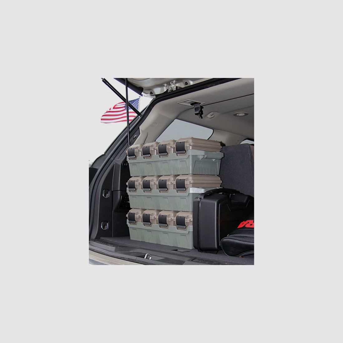 Munitionsboxen 4-CAN AMMO CRATE 30 CAL AC4C, dark earth/green, Bild 5 von 6