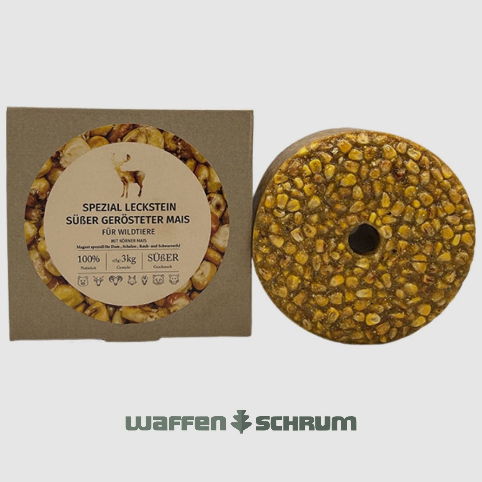 Leccalecca per selvaggina speciale 3 kg Mais tostato dolce