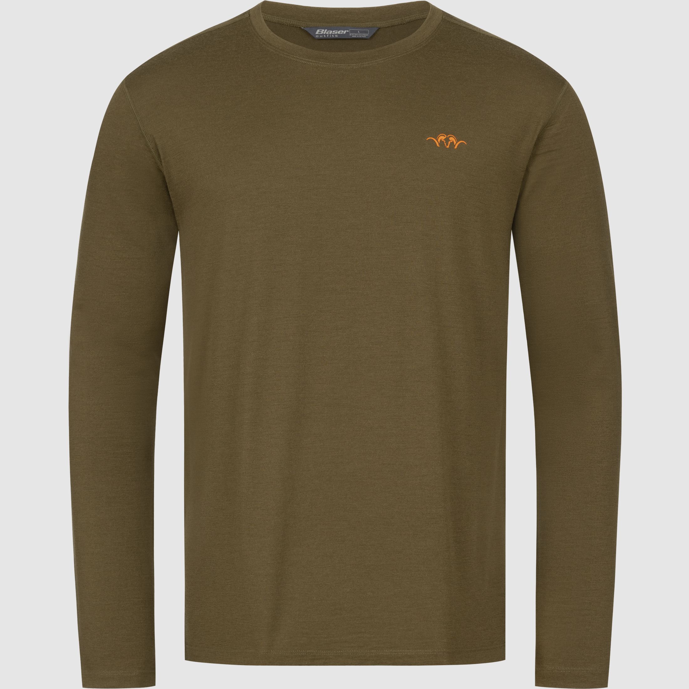 Herren Merino Base 160 LS T-Shirt Dunkel Oliv Dunkel Oliv XXL